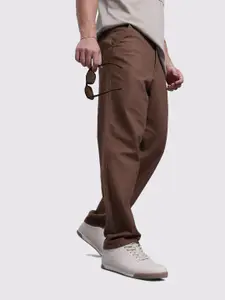 The Roadster Life Co. Men Relaxed Fit Trousers