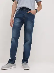 The Roadster Life Co. Men Regular Fit Faded Jeans