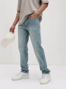 Roadster Men Regular Fit Mid-Rise Light Fade Stretchable Jeans