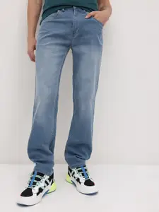 The Roadster Life Co. Men Regular Fit Faded Jeans