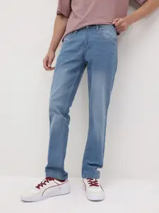 The Roadster Life Co. Men Slim Fit Faded Jeans