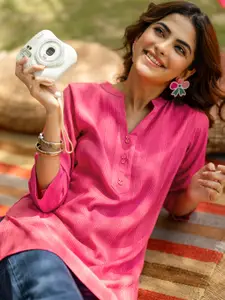 Libas Woven Design Kurti