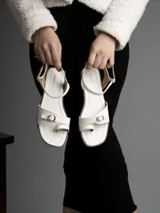 DressBerry Women Open Toe Flats