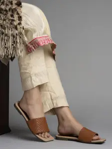 DressBerry Women Open Toe Flats with Bows