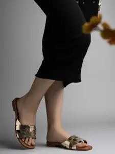 DressBerry Women Open Toe Flats with Bows