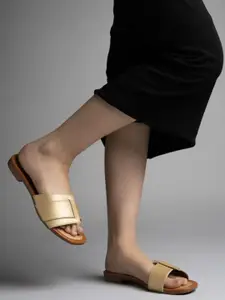 DressBerry Women Open Toe Flats