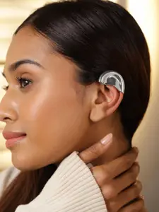 Rubans Voguish Rubans Rhodium Plated Minimalist Sleek Statement Ear Cuff