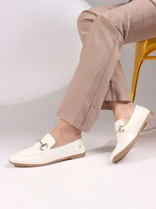 ELLE Women Textured Loafers