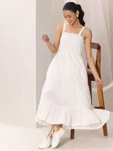 Libas Fit & Flare Cotton Maxi Dress