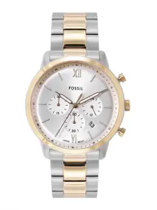 Fossil Men Neutra Two Tone Chronograph Analogue Watch FS6112I