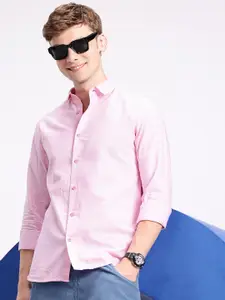 Aeropostale Premium Solid Pure Cotton Casual Shirt