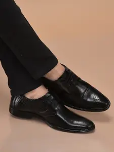 FAUSTO Men Round Toe Formal Brogues