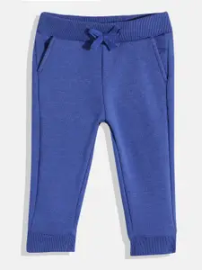 United Colors of Benetton Kids Boys Regular Fit Joggers With Printed Detail