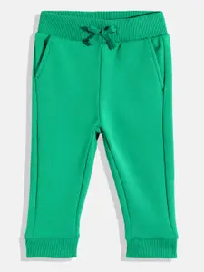United Colors of Benetton Kids Boys Regular Fit Joggers With Printed Detail