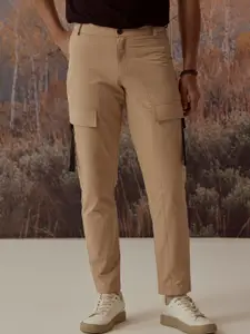 Andamen Casual Men Pocket Detail Cotton Blend Regular Fit Cargo