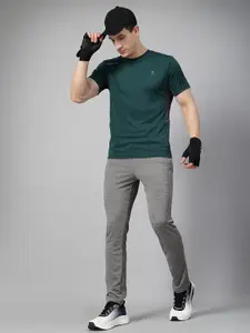 HRX by Hrithik Roshan Men Solid Round Neck Slim Fit T-shirt