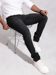 WROGN Men Slim Fit Light Fade Stretchable Jeans