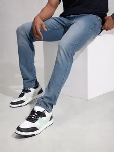 WROGN Men Slim Fit Light Fade Stretchable Jeans