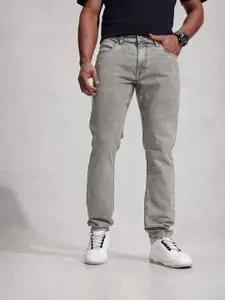 WROGN Men Slim Fit Light Fade Stretchable Jeans