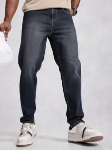 WROGN Men Slim Fit Mid-Rise Light Fade Stretchable Jeans