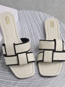 Street Style Store Women Open Toe Flats