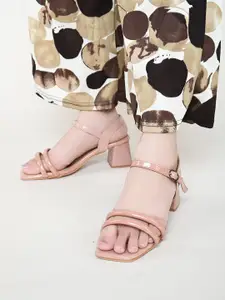 DressBerry Women Open Toe Block Sandals