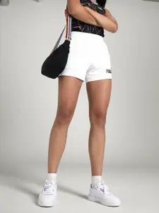 Puma LOVE UNITED Women Brand Logo Printed Shorts