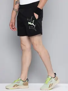 Puma Men Brand Logo Printed Outdoor Shorts