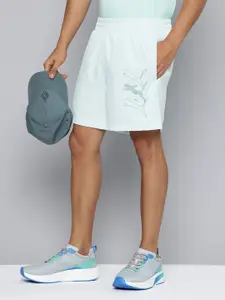 Puma Men Brand Logo Lab Printed Woven 5" Outdoor Shorts