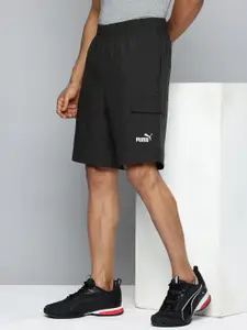 Puma Men Brand Logo Printed Outdoor Cargo Shorts