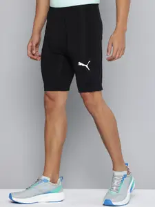 Puma Men Brand Logo Printed Short Running Tights