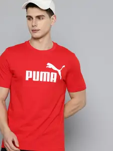 Puma No. 1 Brand Logo Printed Pure Cotton T-shirt