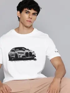 PUMA Motorsport Graphic Printed Pure Cotton T-shirt