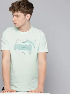 Puma Lab Summer Brand Logo Printed Pure Cotton T-shirt