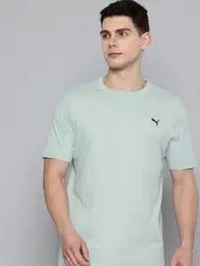 Puma 2 Colour No. 1 Solid Pure Cotton T-shirt