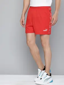 Puma Men Side Tape 5" Outdoor Shorts With Attached Mesh Brief