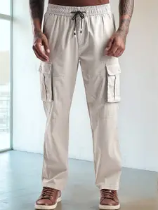 NEVER NEUD Men Relaxed Traveller Utility Cargos Trousers