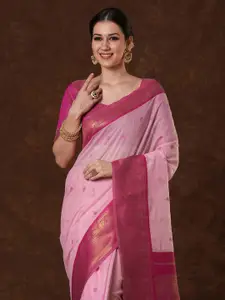 Saree mall Ethnic Motifs Zari Maheshwari Sarees