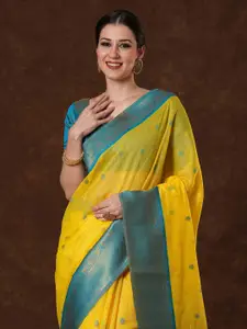 Saree mall Ethnic Motifs Zari Maheshwari Sarees
