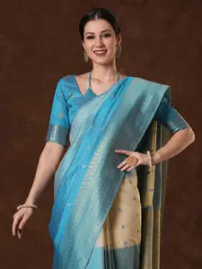 Saree mall Ethnic Motifs Zari Venkatgiri Sarees