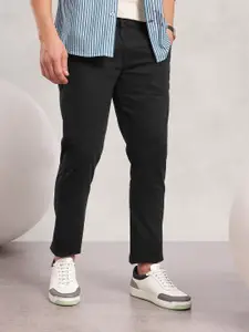 Nautica Men Smart Solid Slim Fit Chinos Trousers