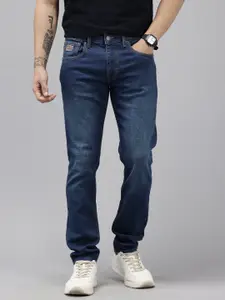 U.S. Polo Assn. Denim Co. Men Brandon Slim Tapered Fit Light Fade Stretchable Jeans