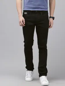 U.S. Polo Assn. Denim Co. Men Brandon Slim Tapered Fit Mid-Rise Stretchable Jeans