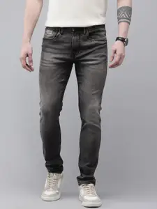 U.S. Polo Assn. Denim Co. Men Brandon Slim Tapered Fit Heavy Fade Stretchable Jeans