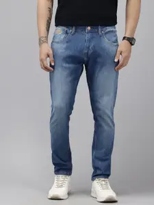 U.S. Polo Assn. Denim Co. Men Henry Skinny Fit Mid-Rise Light Fade Stretchable Jeans