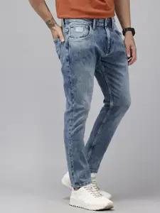 U.S. Polo Assn. Denim Co. Men Slim Fit Heavy Fade Stretchable Jeans