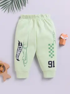 YK X Tinyo Infant Boys Hot Wheels Printed Joggers