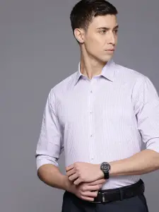 Raymond Slim Fit Striped Pure Cotton Formal Shirt