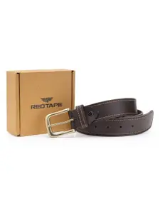Red Tape Men Leather Casual Belt