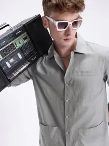 Kook N Keech Men Relaxed Pure Cotton Casual Shirt